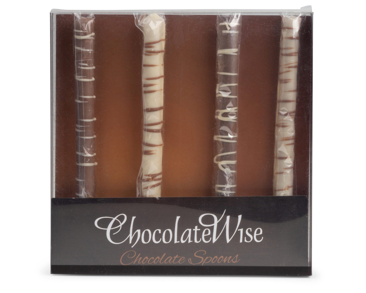 4 Piece Dairy Chocolate Covered Pretzel Rods - LEHADAR