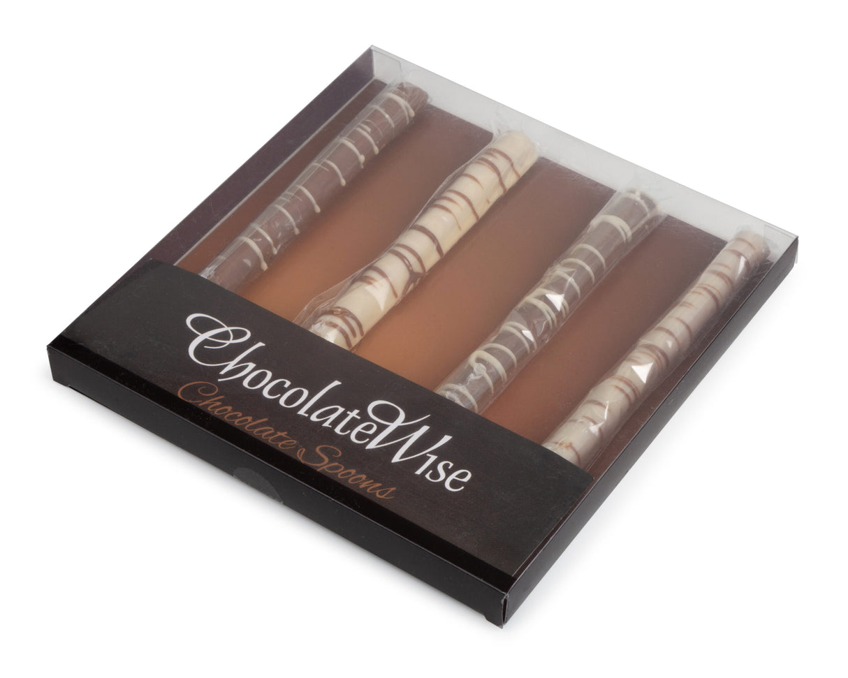 4 Piece Dairy Chocolate Covered Pretzel Rods - LEHADAR