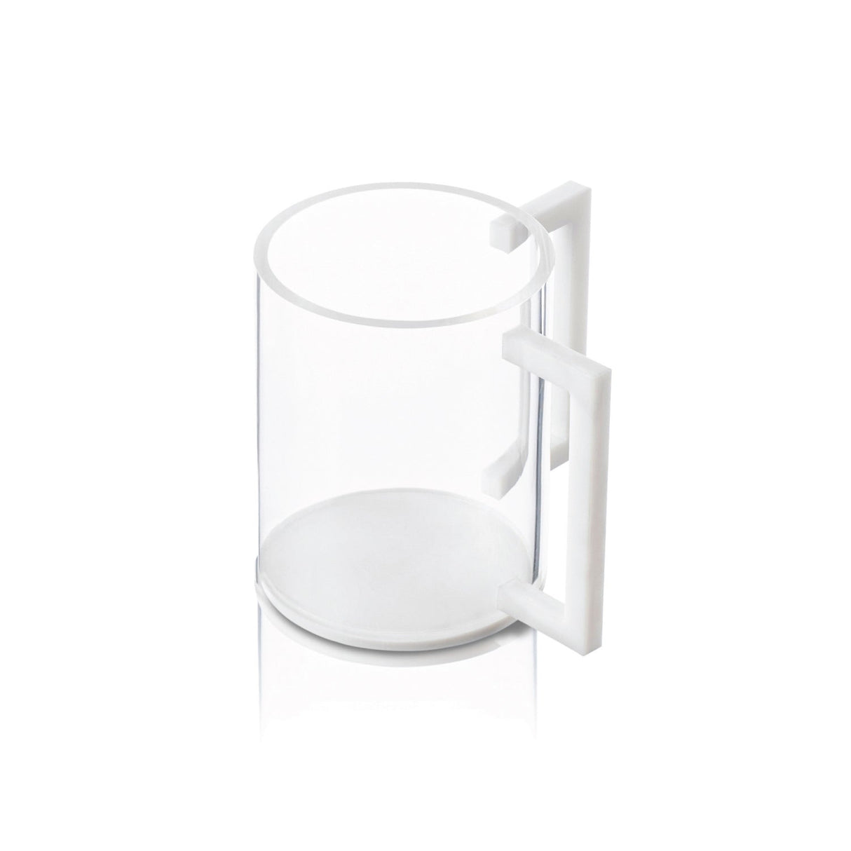 White Marble Lucite Washing Cup - LEHADAR