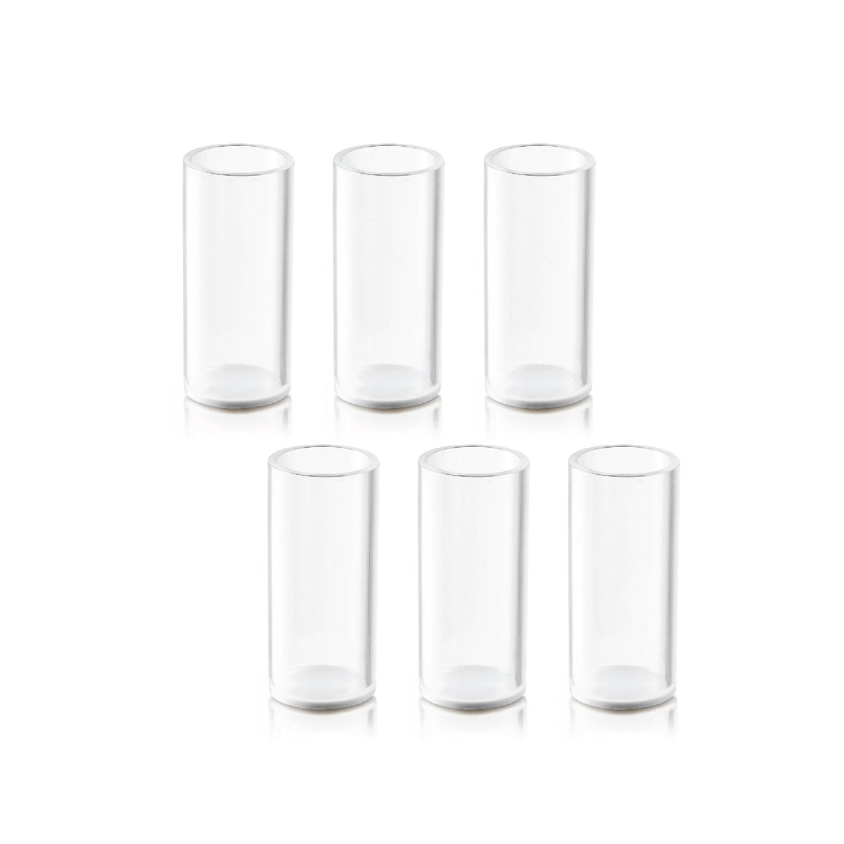 Shot Cup Set- White Marble Lucite - LEHADAR