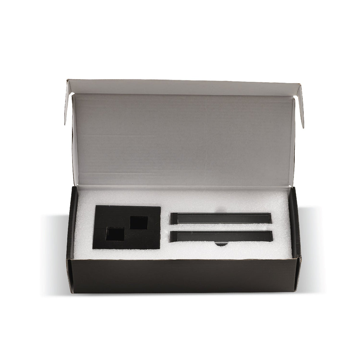 X Salt and Pepper Set- Black Lucite - LEHADAR