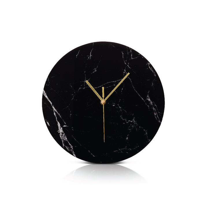 Marble Clock Mishloach Manos- Black - LEHADAR