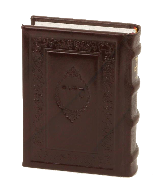 Siddur Traditional Leather-Pocket Size Ashkenazi - LEHADAR