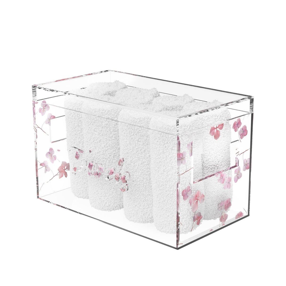 Hydrangea Towel Box - LEHADAR