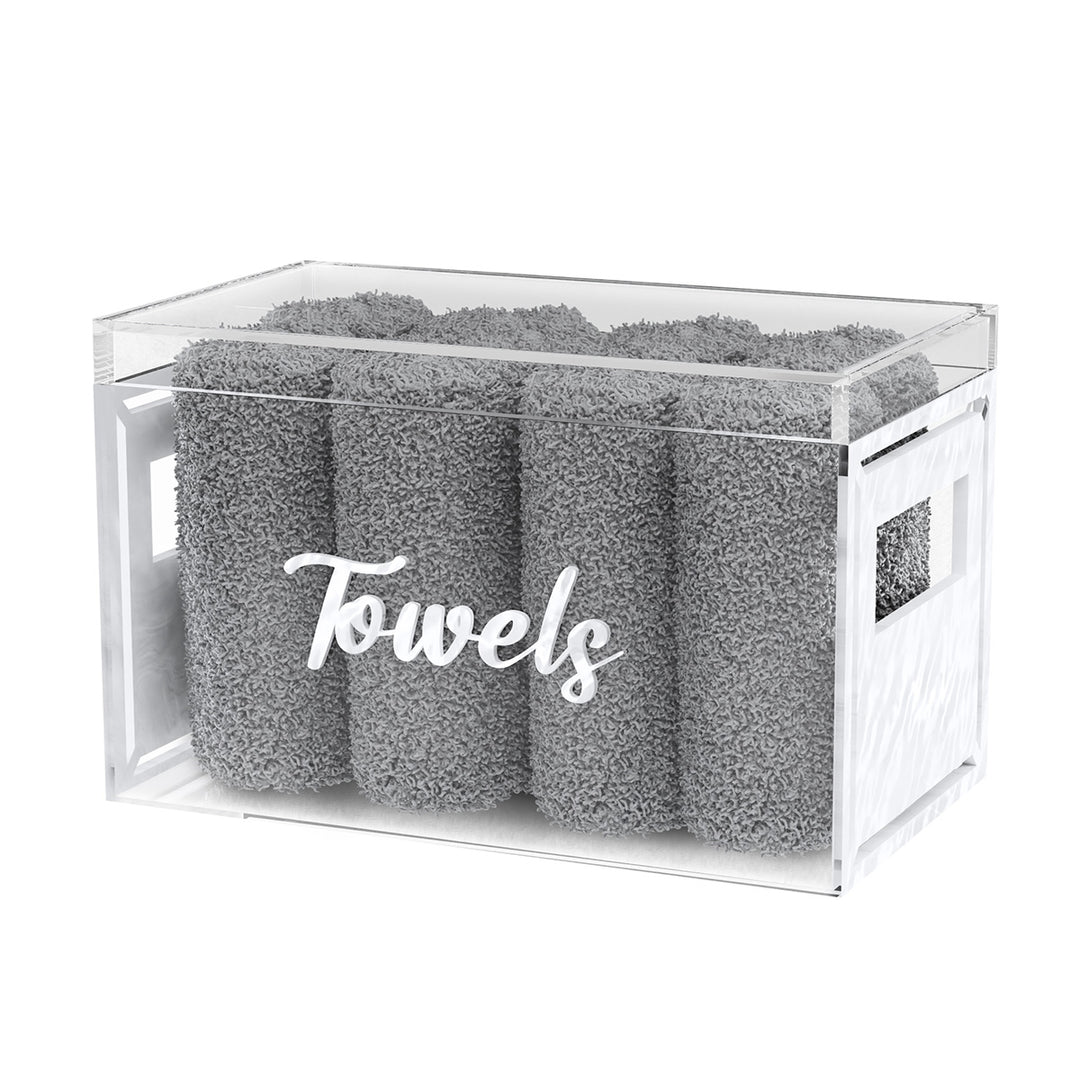 Towel Box with 8 Towels - LEHADAR
