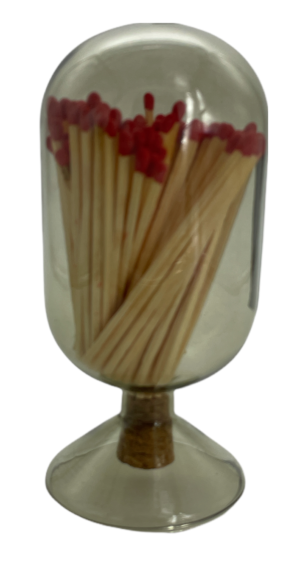 Glass Match Cloche - LEHADAR