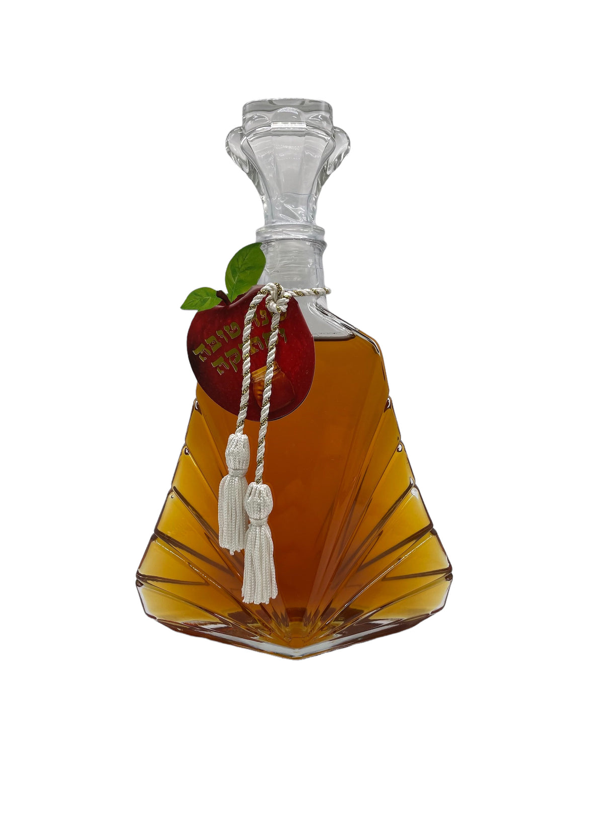 Honey Dish 39oz Elegant Bottle w tassle - LEHADAR