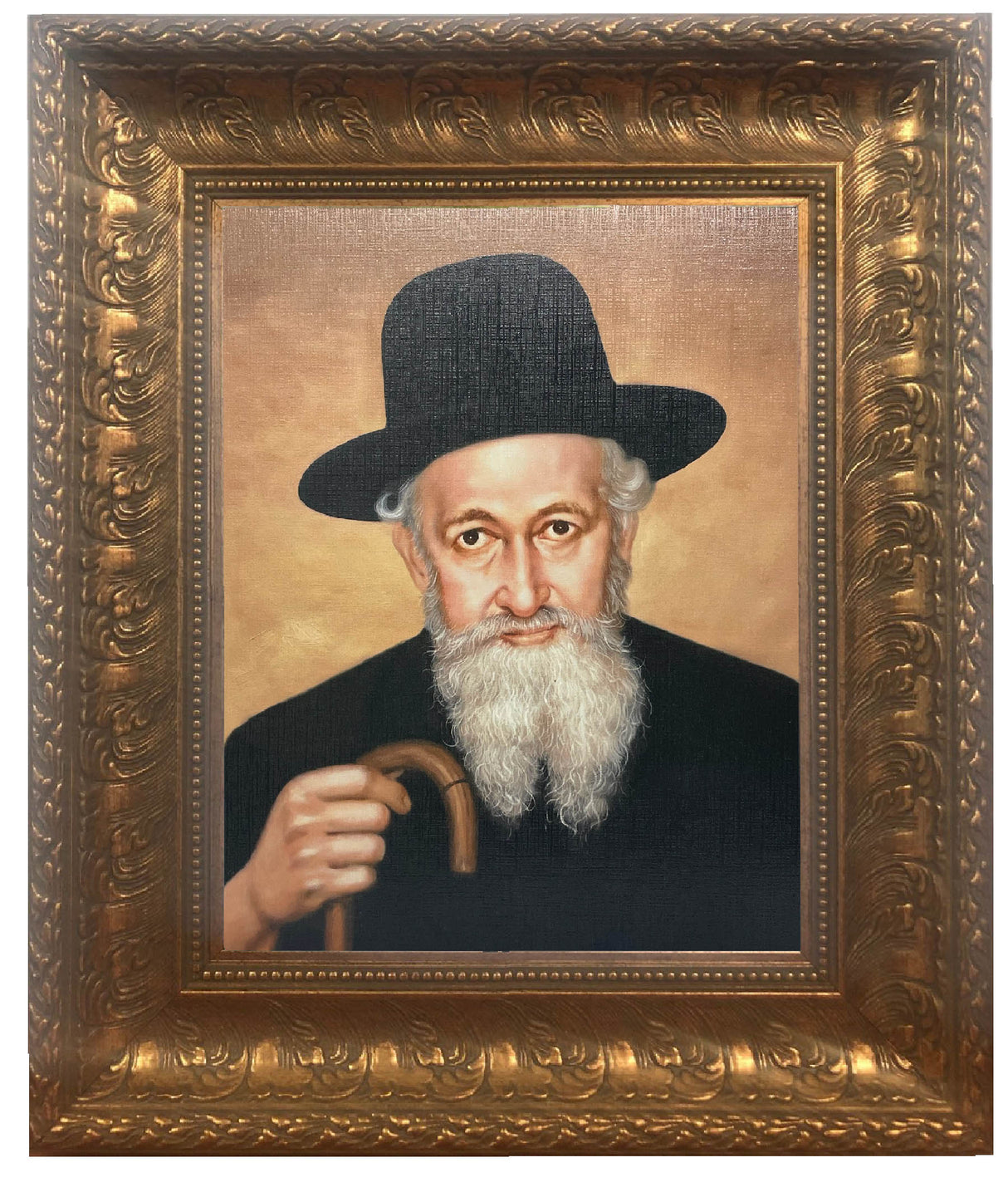 Brisker Rav Painting on Canvas,size: 11*14 - LEHADAR