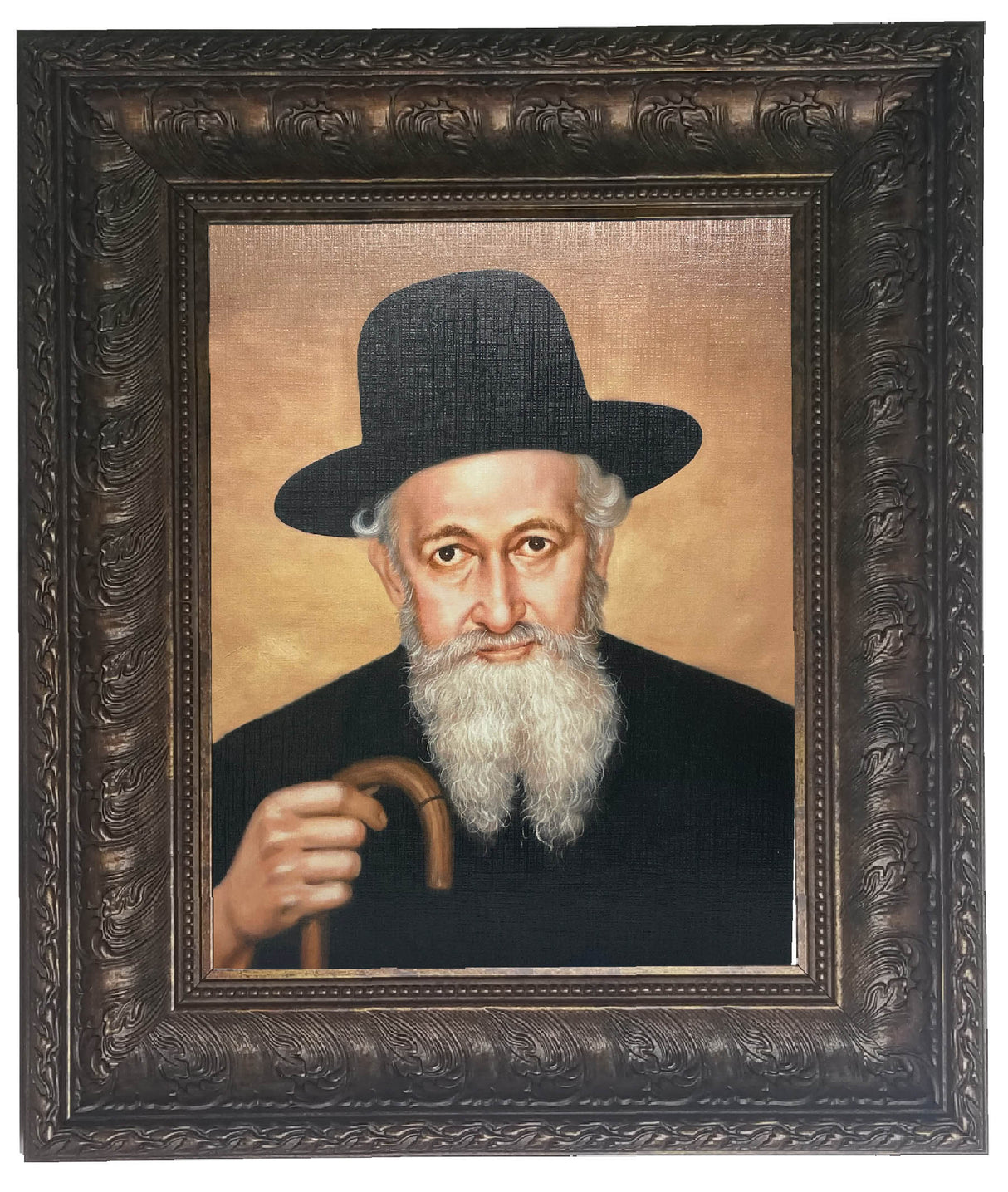 Brisker Rav Painting on Canvas,size: 11*14 - LEHADAR