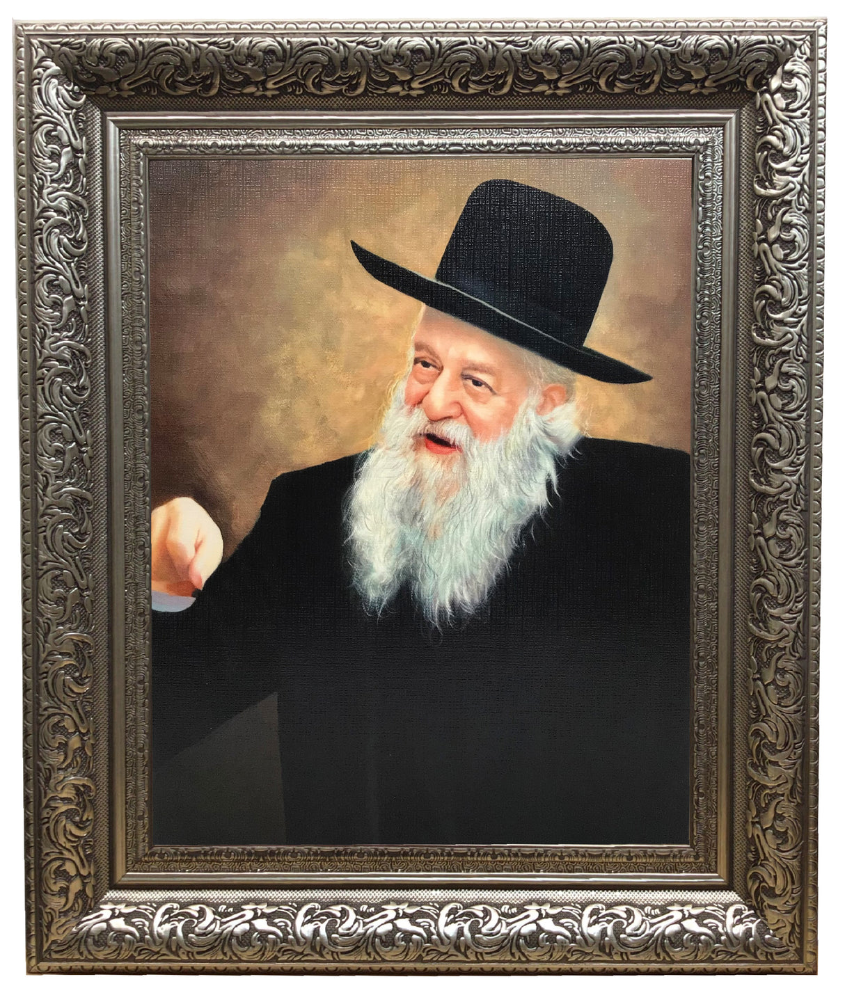 Rabbi Vachtfogel Framed Picture-Painting, size: 11*14 - LEHADAR