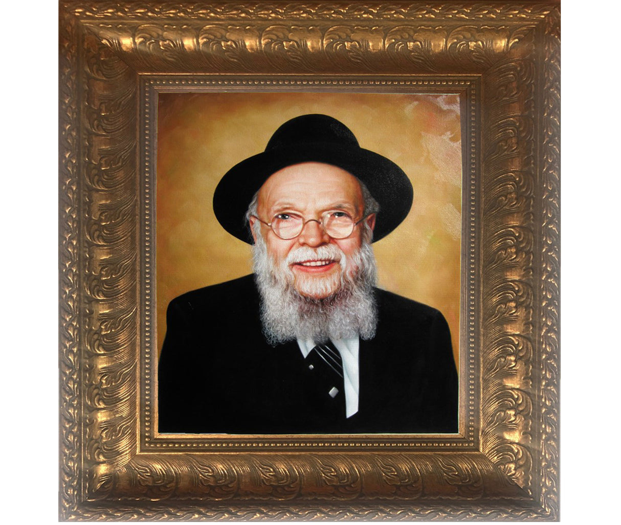 Harav Pam Framed Picture- painting in Gold Frame Size 11x14" - LEHADAR