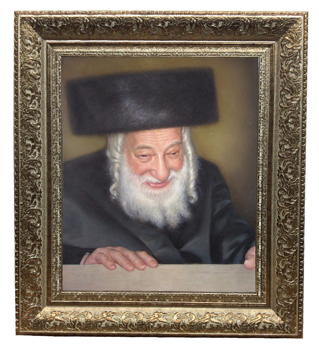 Sklener Rebbe Framed Picture, size: 11*14 - LEHADAR
