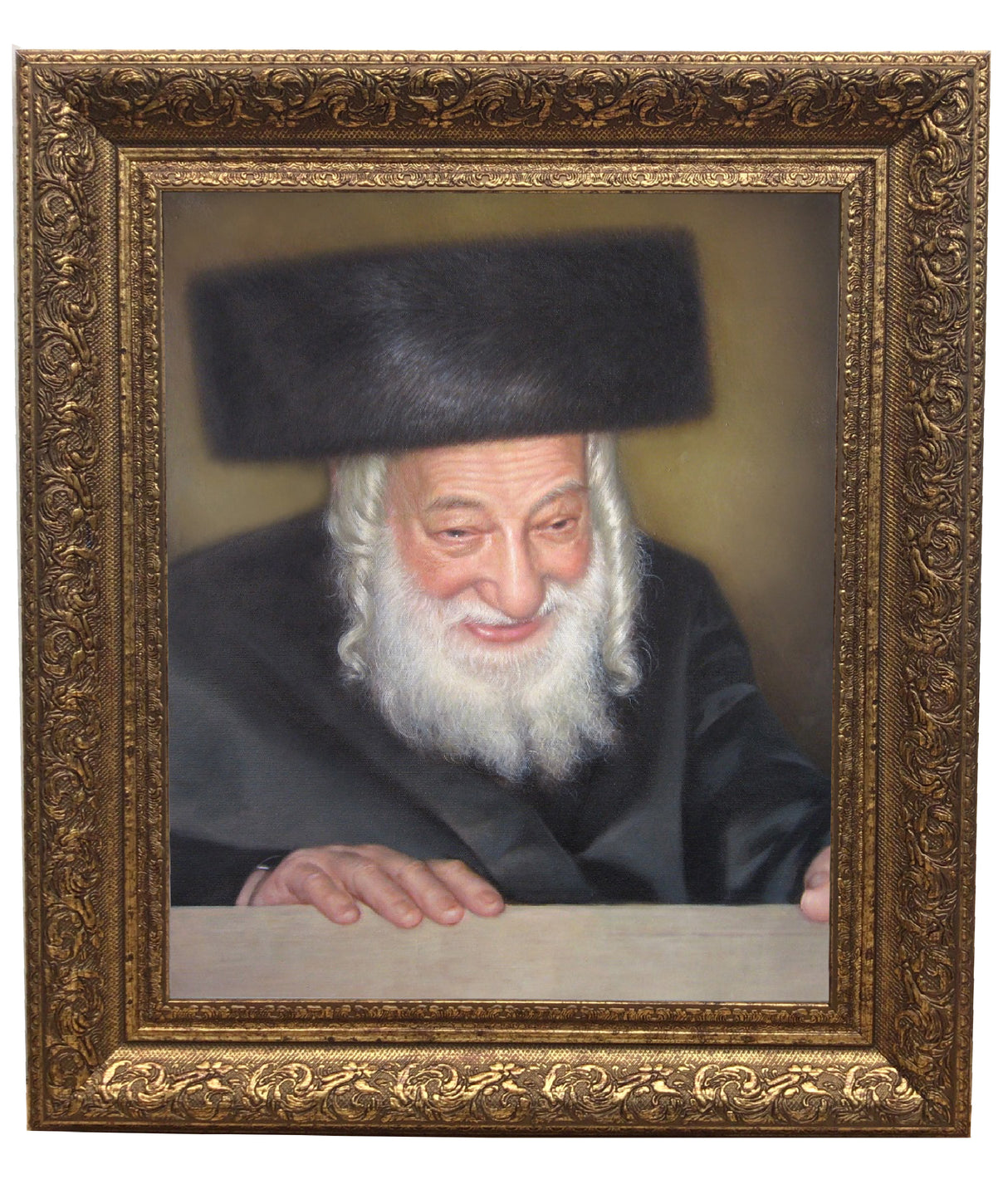 Sklener Rebbe Framed Picture, size: 11*14 - LEHADAR