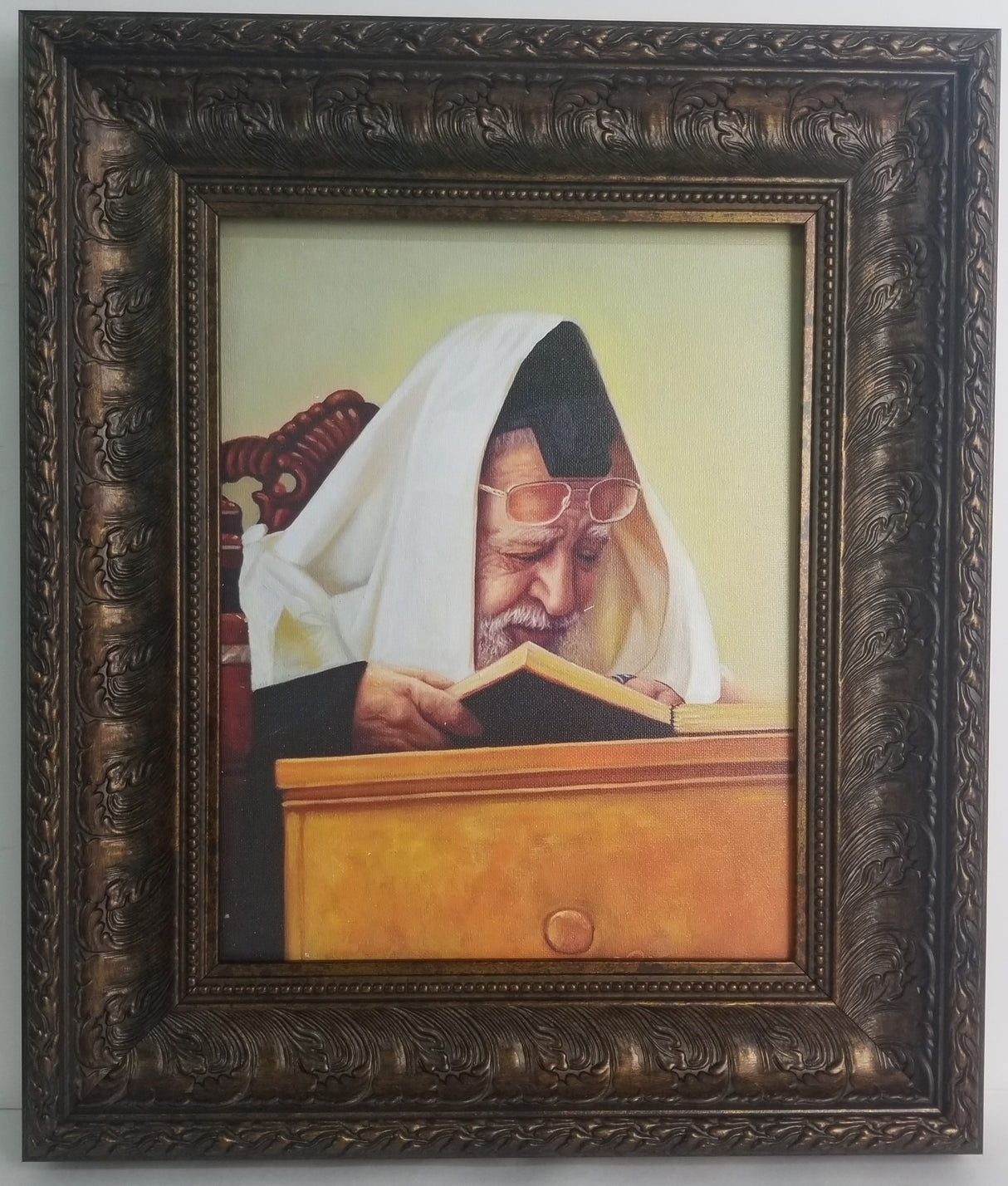 Rav Ovadia Yosef framed picture, size: 11*14 - LEHADAR