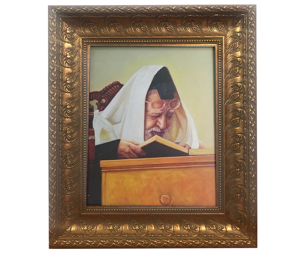 Rav Ovadia Yosef framed picture, size: 11*14 - LEHADAR