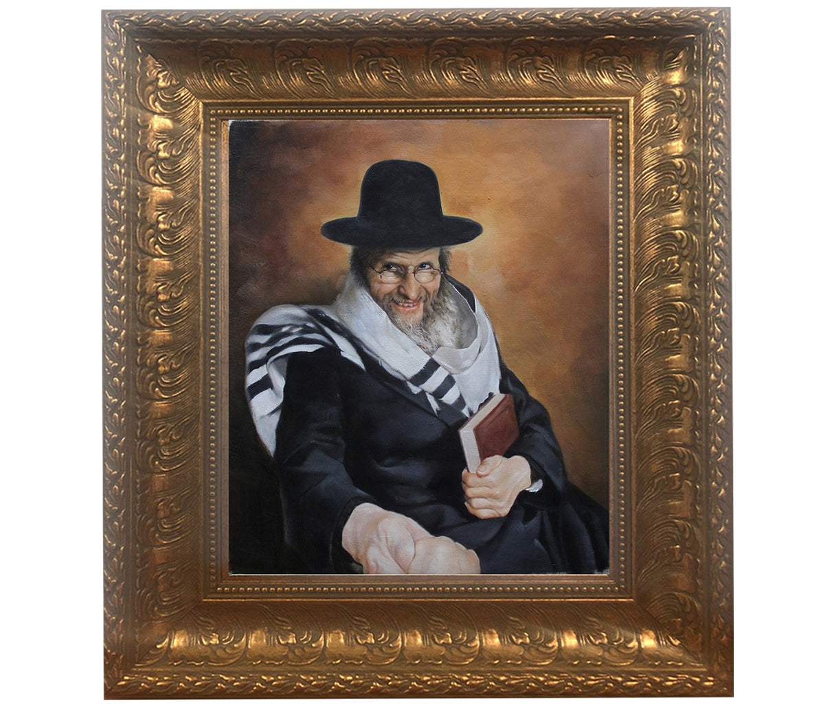 Rav Don Segal Framed picture painting, size: 11*14 - LEHADAR