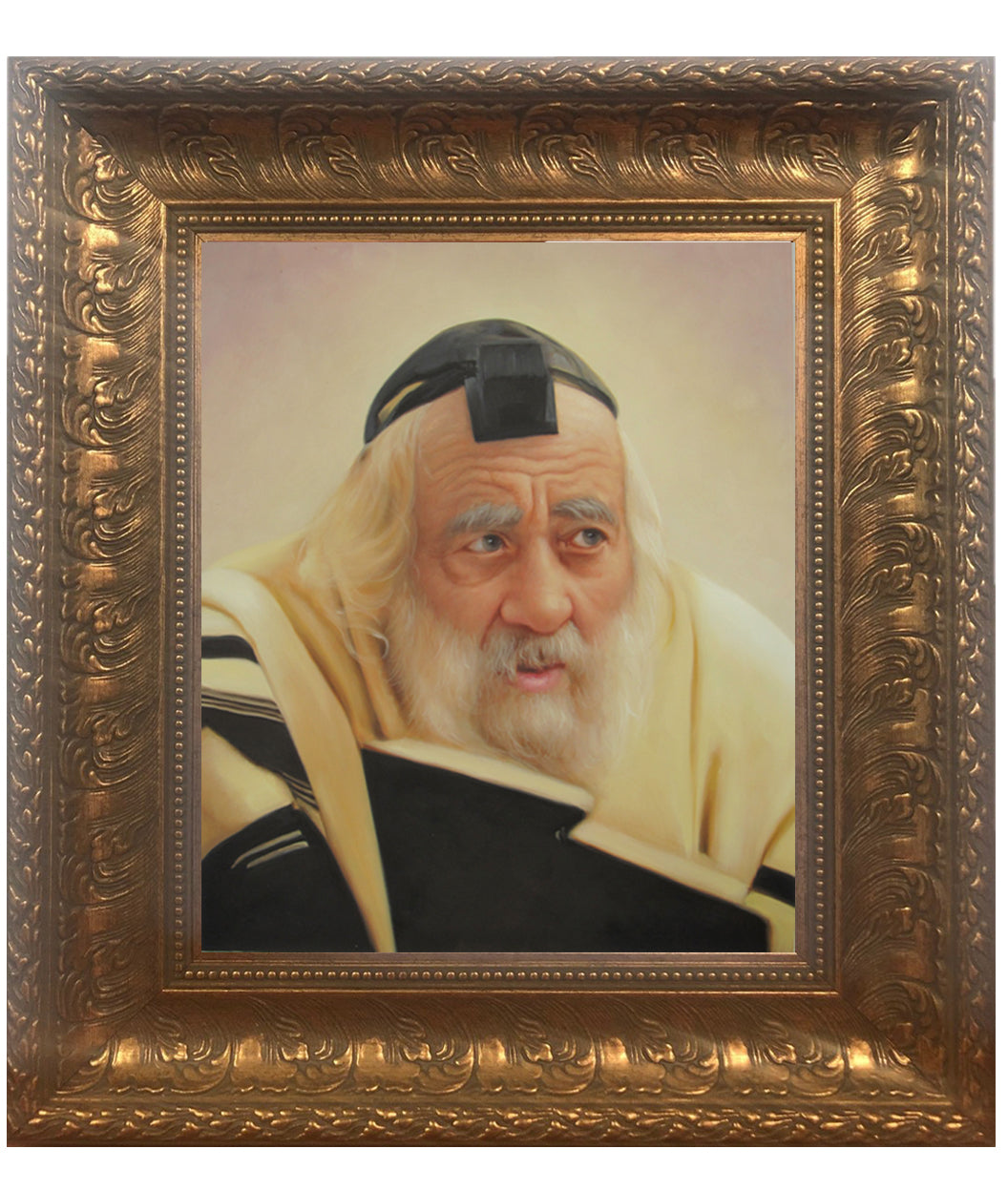 The Steipler with Tefillin Painting, size: 11*14 - LEHADAR