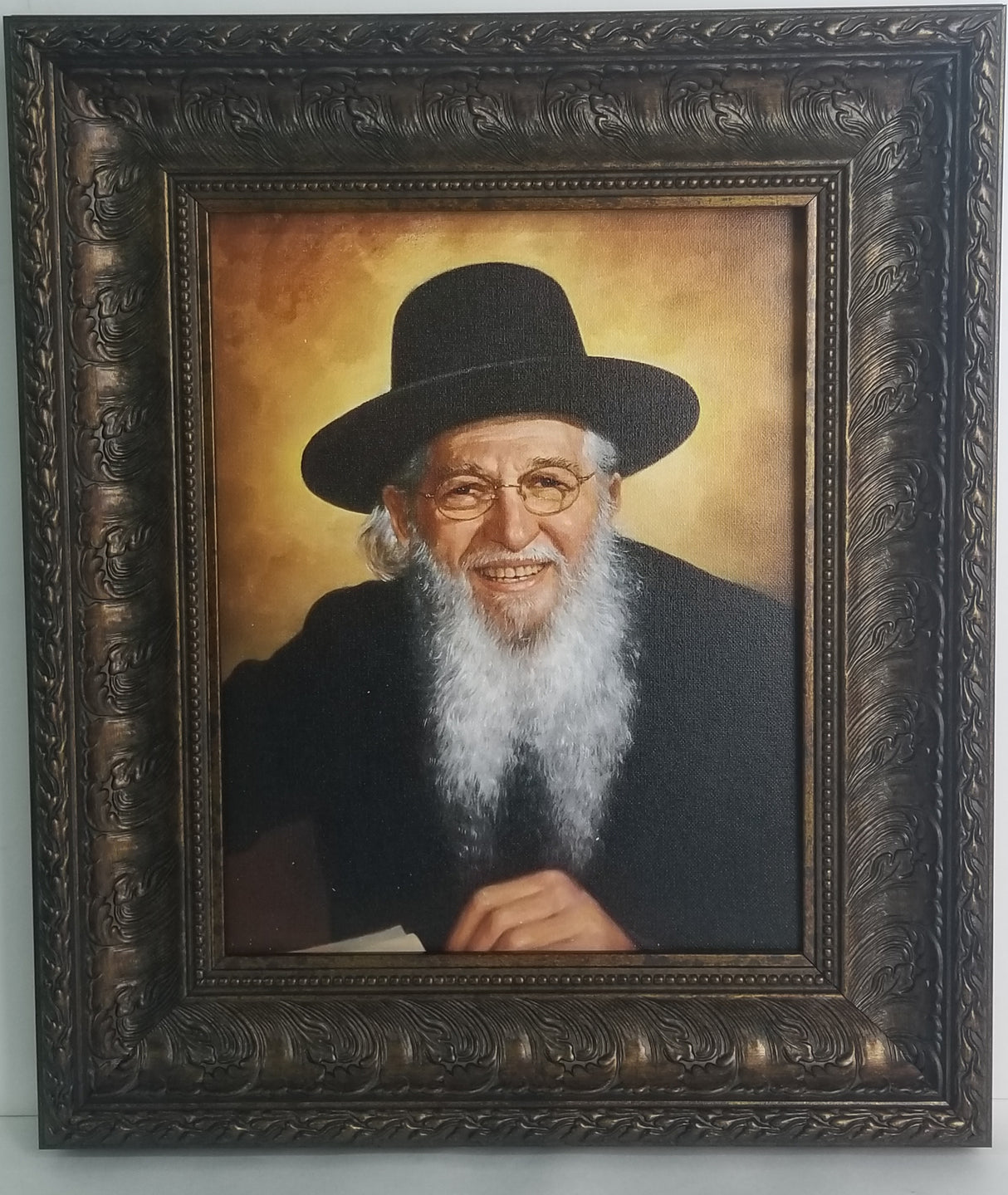 Rav Aaron Shechter picture- painting - LEHADAR