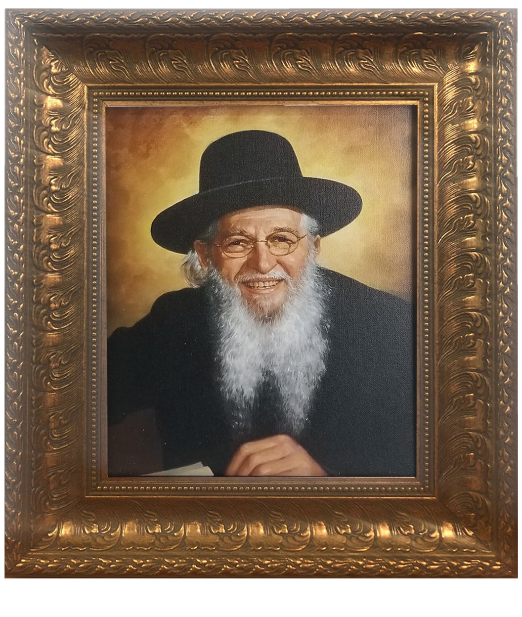 Rav Aaron Shechter picture- painting - LEHADAR