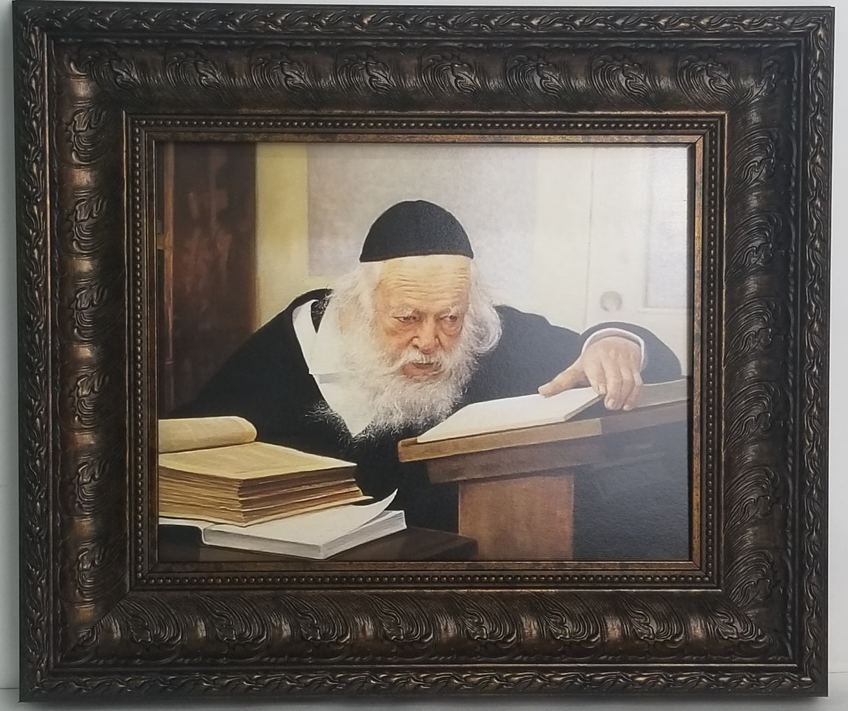 Reb Chaim Kanievsky Learning picture-painting, size: 11*14 - LEHADAR