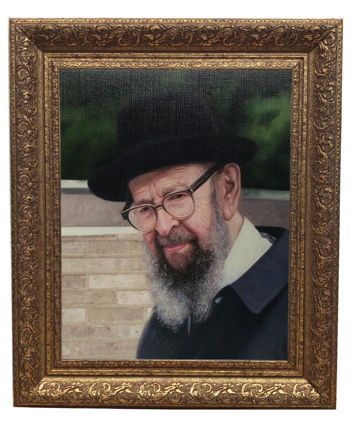 Rabbi Miller Framed Picture Painting, size: 11*14 - LEHADAR