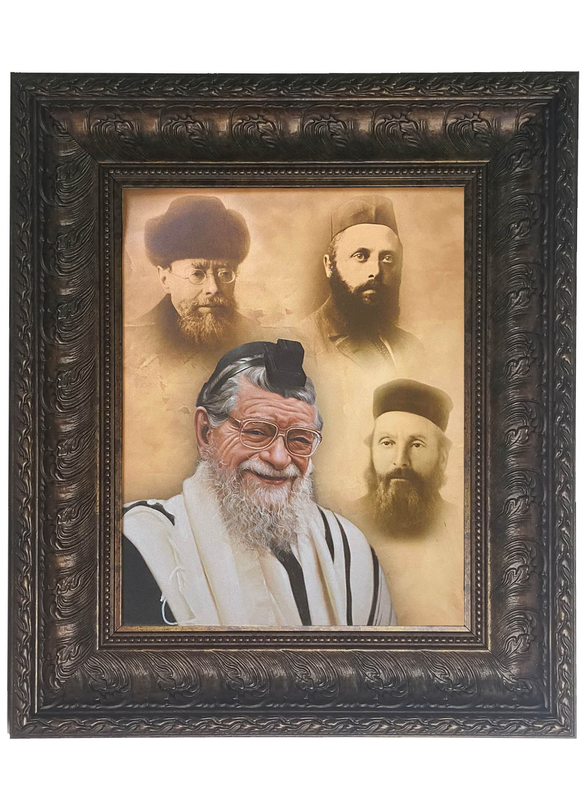 Rav Gifter Generations picture- Painting in large frame, size: 16*20 - LEHADAR