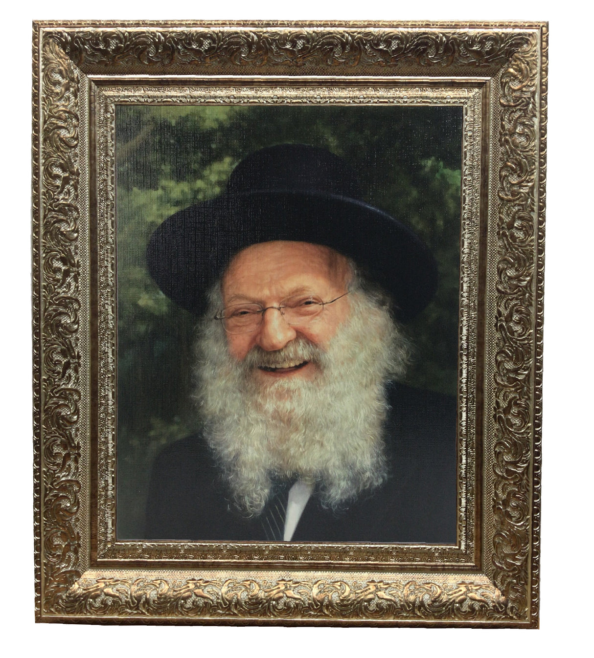 Rav Matisyahu Solomon Framed Picture-Painting, size: 11*14 - LEHADAR