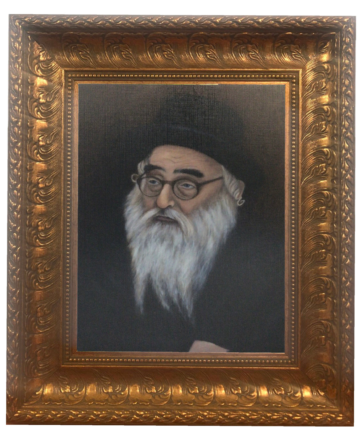Painting of the Viznitzer Rebbe, size: 16*20 - LEHADAR