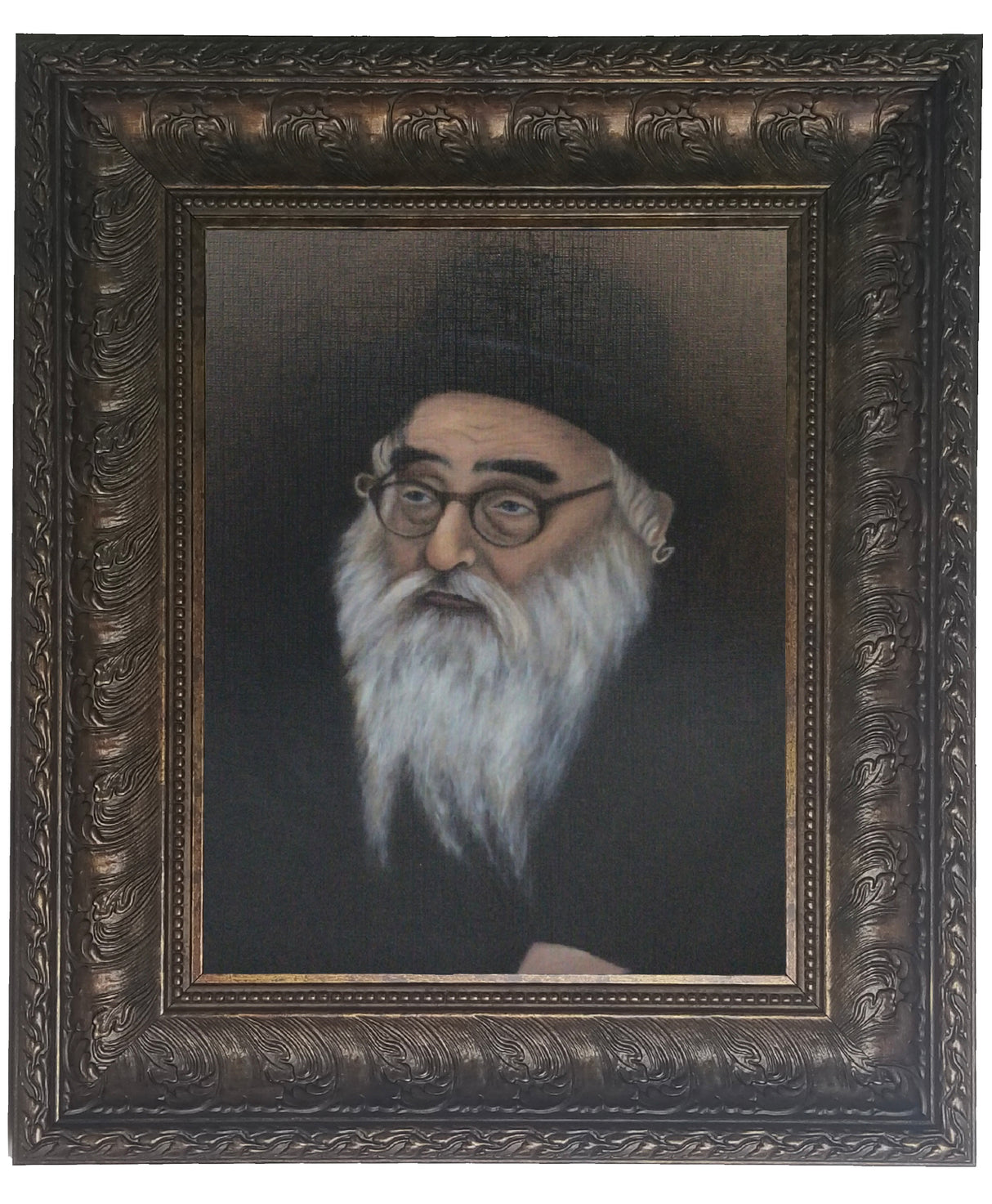 Painting of the Viznitzer Rebbe, size: 16*20 - LEHADAR