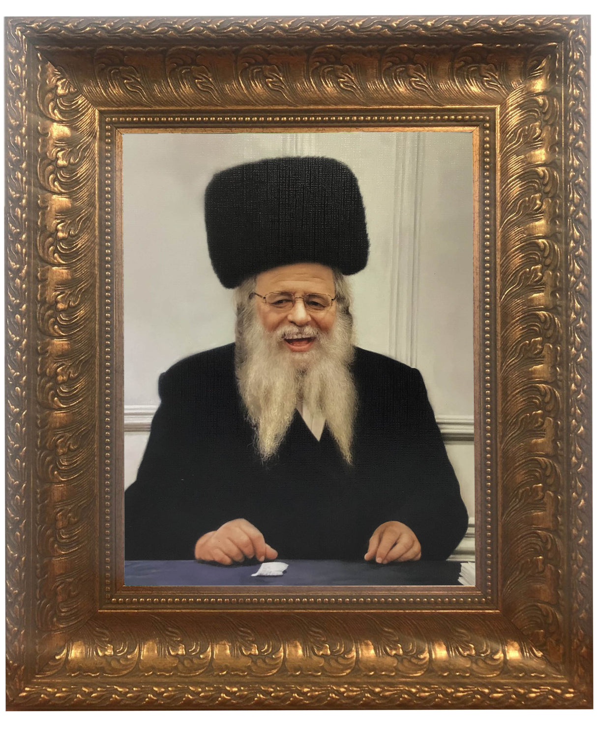 Rav Shaul Alter M'ger Framed Picture, size: 11*14 - LEHADAR
