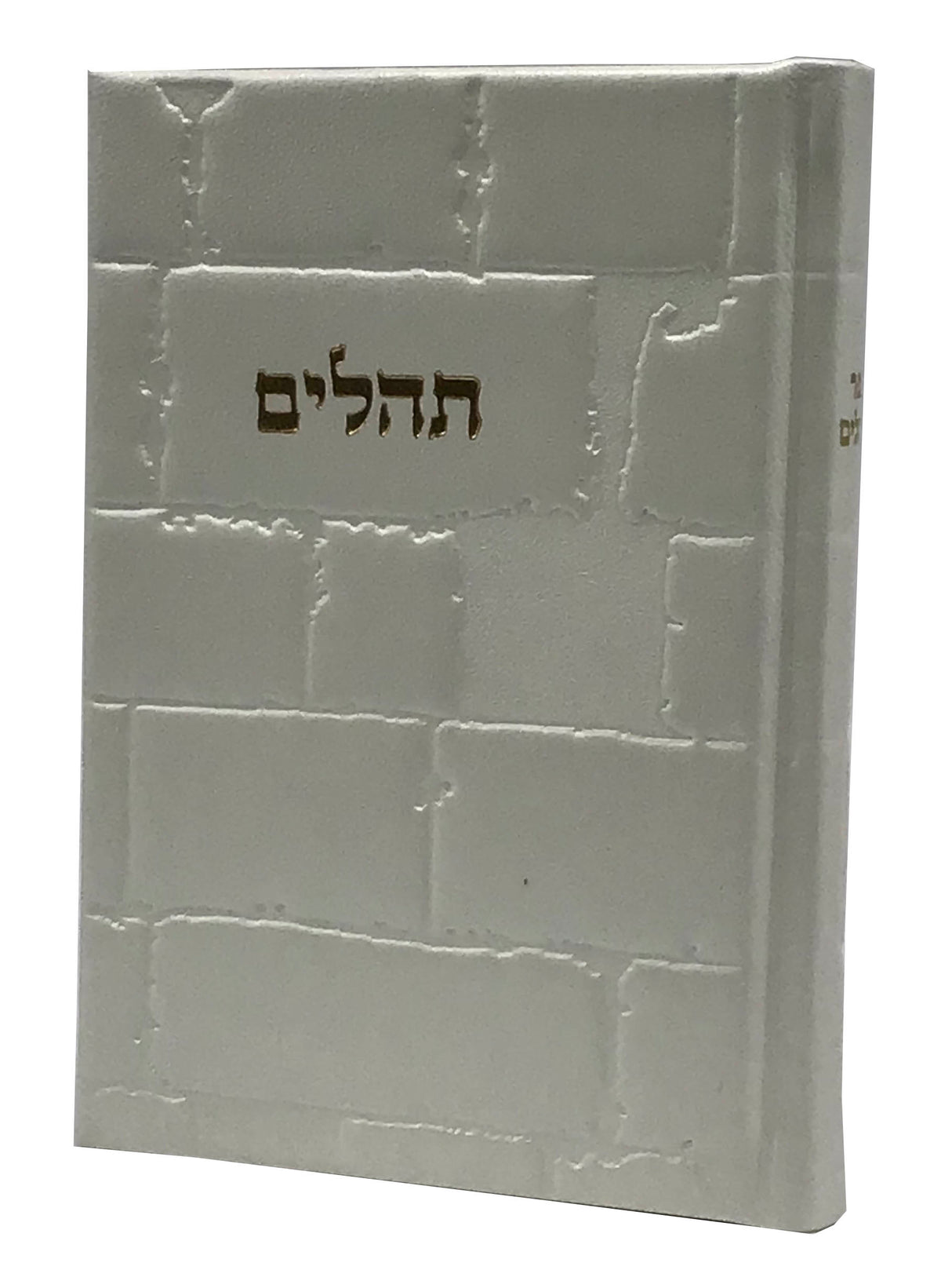 Leather Tehillim with Kotel design - LEHADAR