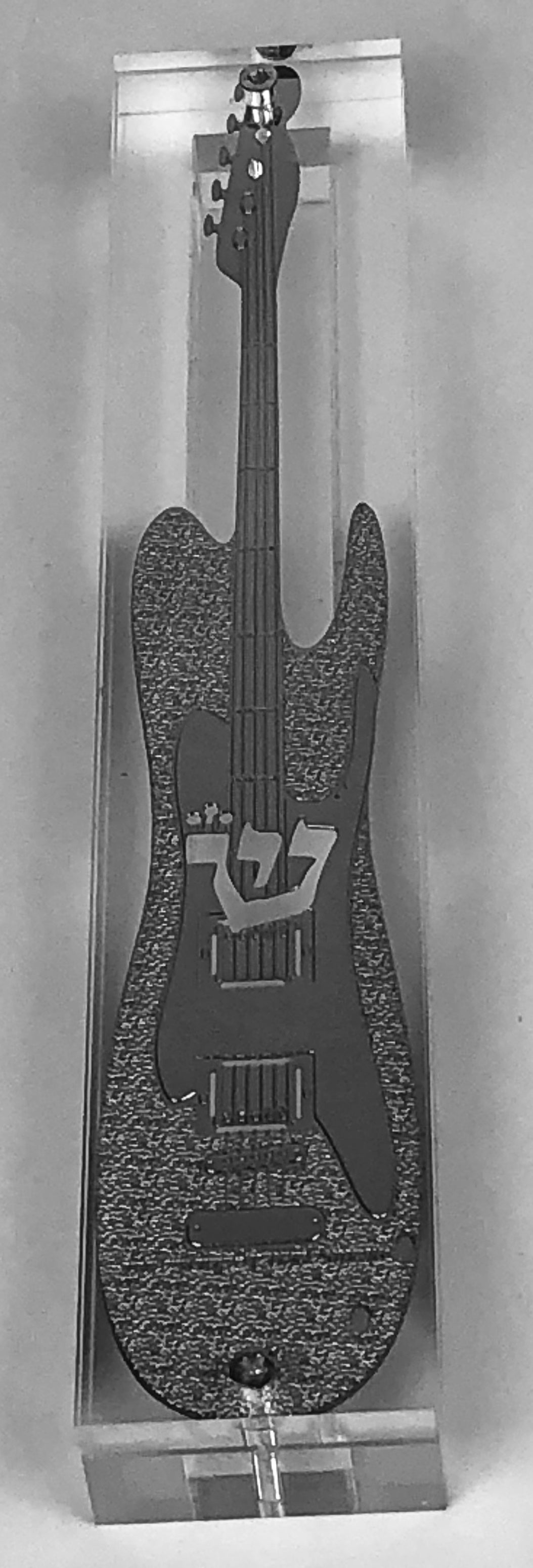 Mezuzah Case Silver Plated- 15 cm scroll Design #9 - LEHADAR