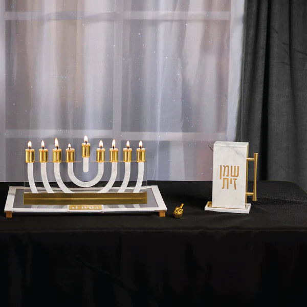 Oil Pitcher With Tray - LEHADAR