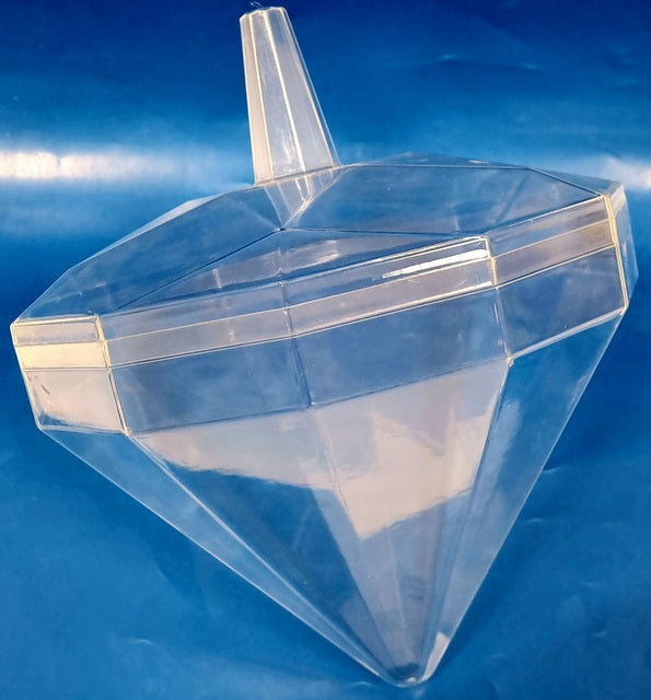 Transparent Dreidel Holders 8"x9.5" - LEHADAR