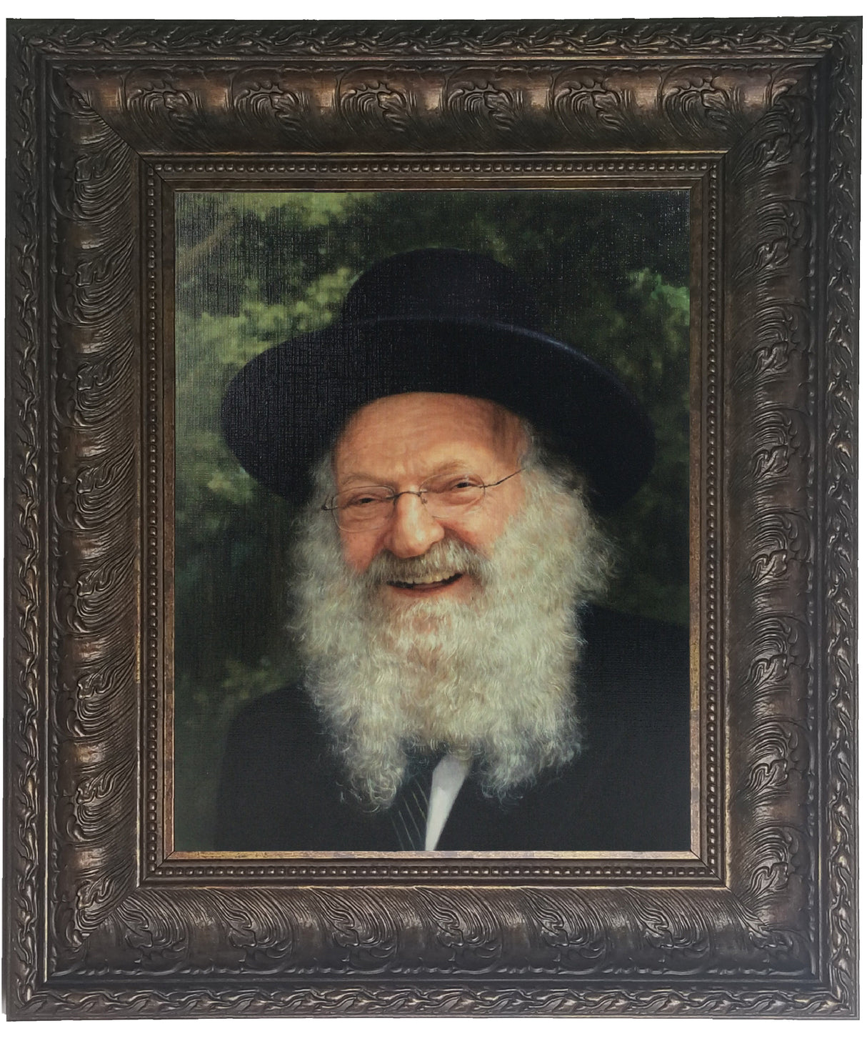 Rav Matisyahu Solomon Framed Picture-Painting, size: 11*14 - LEHADAR