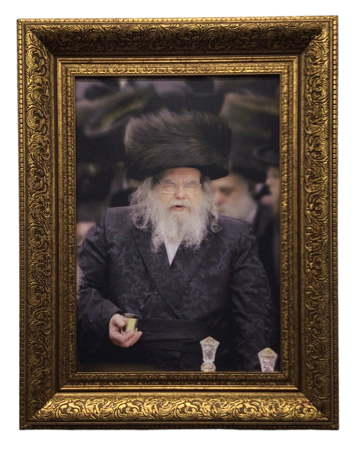 Painting of the Belzer Rav, size: 14*20 - LEHADAR