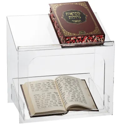 Acrylic Table Top Double Shtender LARGE "14 H X" 12 W - LEHADAR