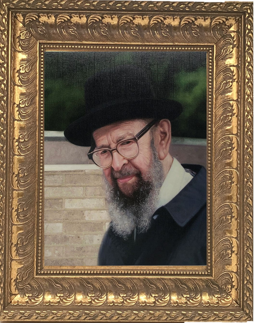 Rabbi Miller picture painting, size: 11*14 - LEHADAR