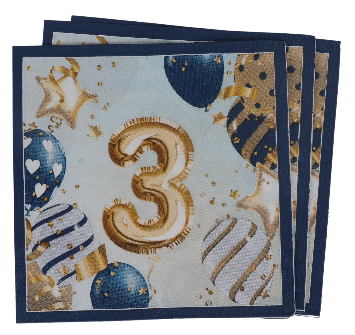 20 Blue Upsherin Napkins - LEHADAR