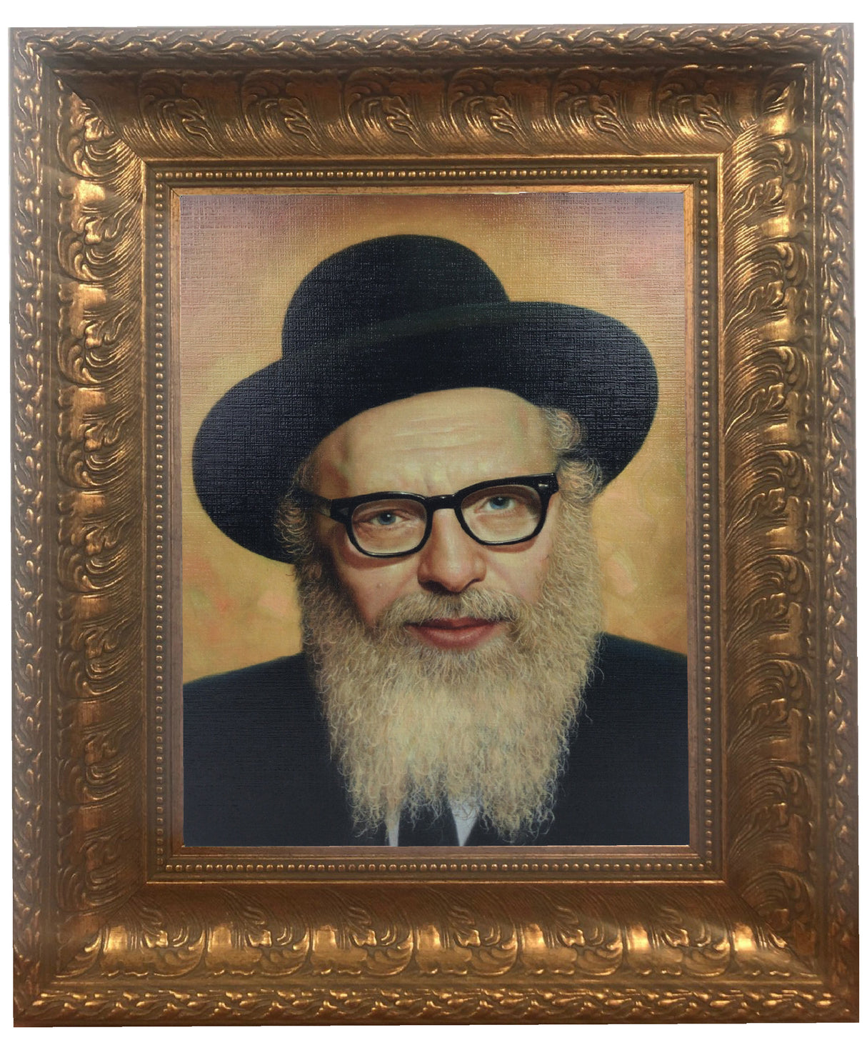 Rav Shneur Kotler Framed Picture-Painting, size: 11*14 - LEHADAR