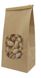 Craft Bag with Transparent Window - 6 Pcs - LEHADAR