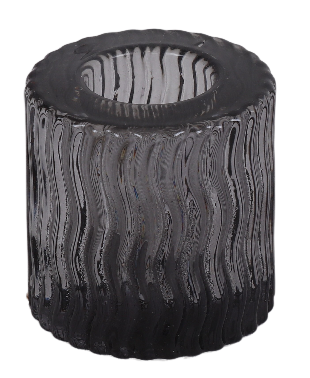 Wavy Crystal Candlestick 2" - LEHADAR