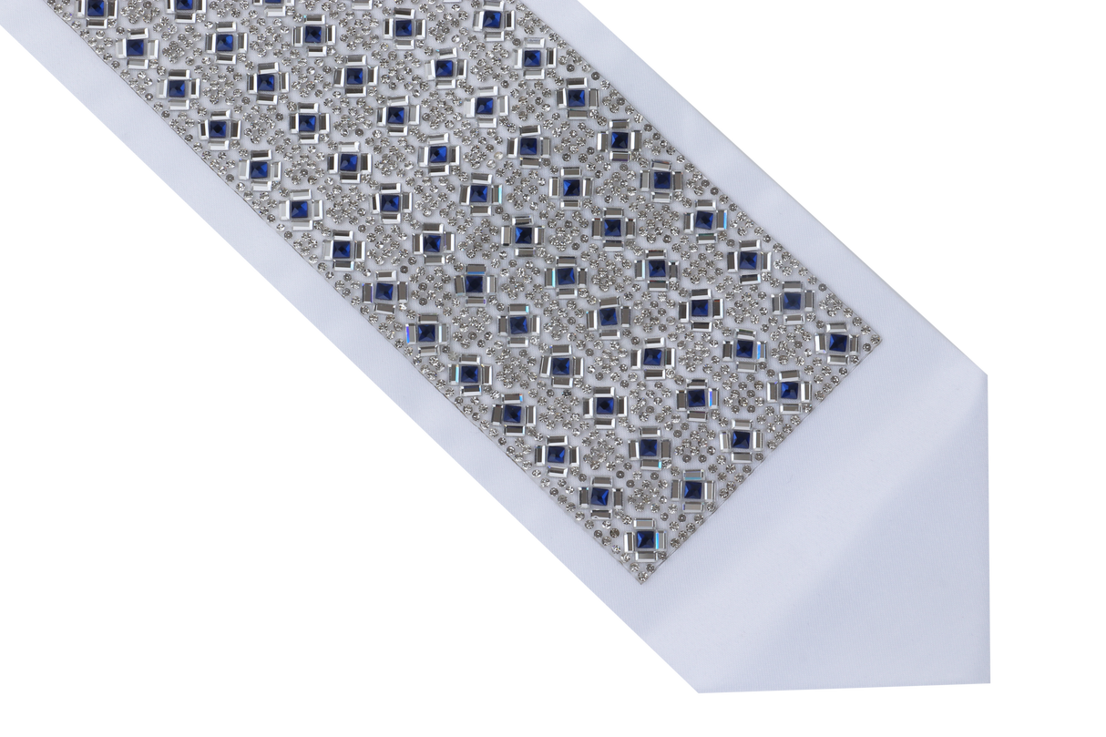 Atarah with Crystals and Small Blue Stones 3.75" - LEHADAR