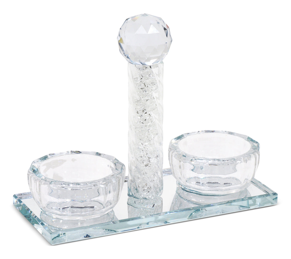 Crystal Salt Holder - Filling 5.5" - LEHADAR