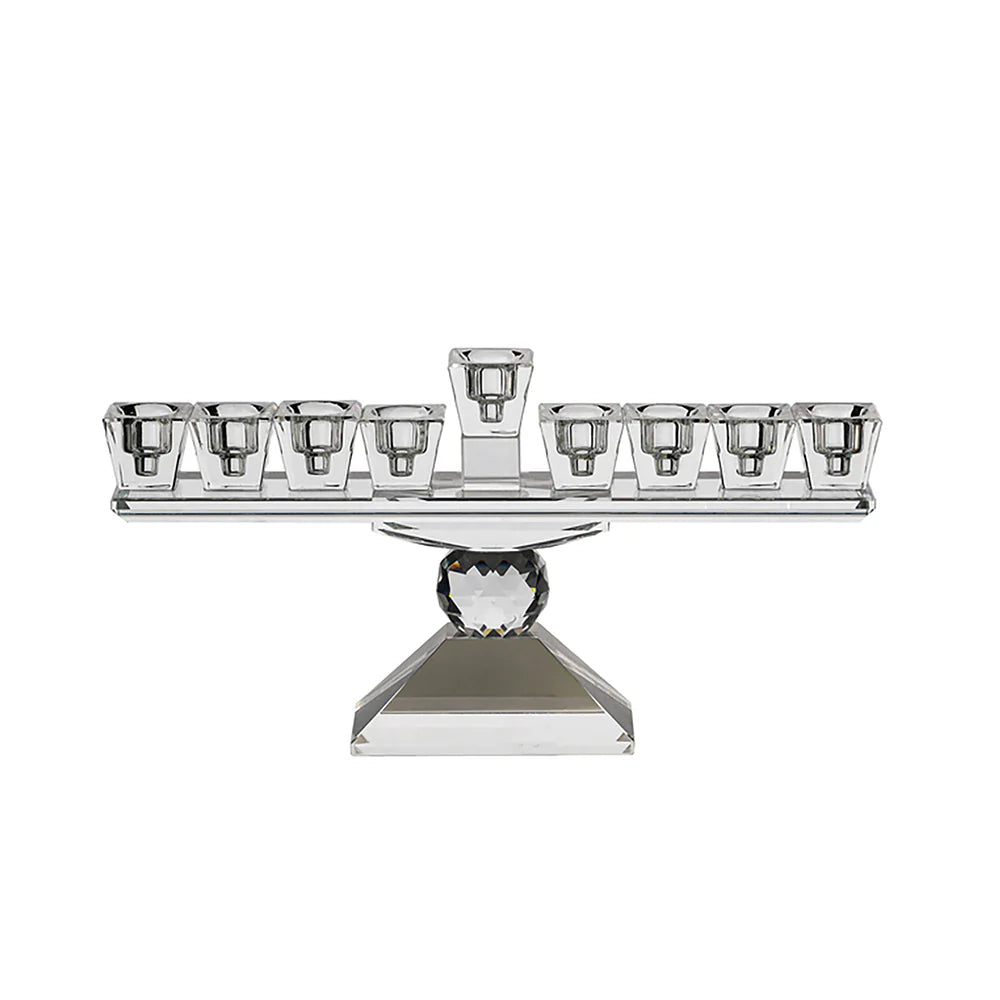Crystal Menorah Decorative Jewel Stand - LEHADAR