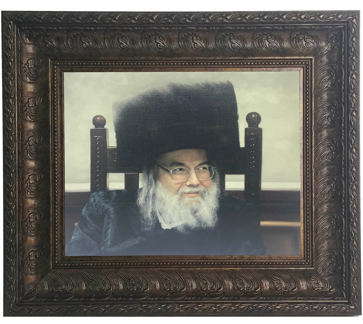 Belzer Rav Framed Picture - LEHADAR