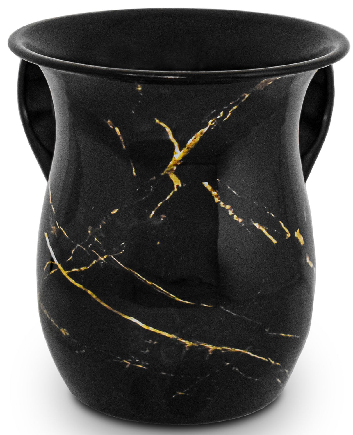 Black and Gold Marble Washing Cup - LEHADAR