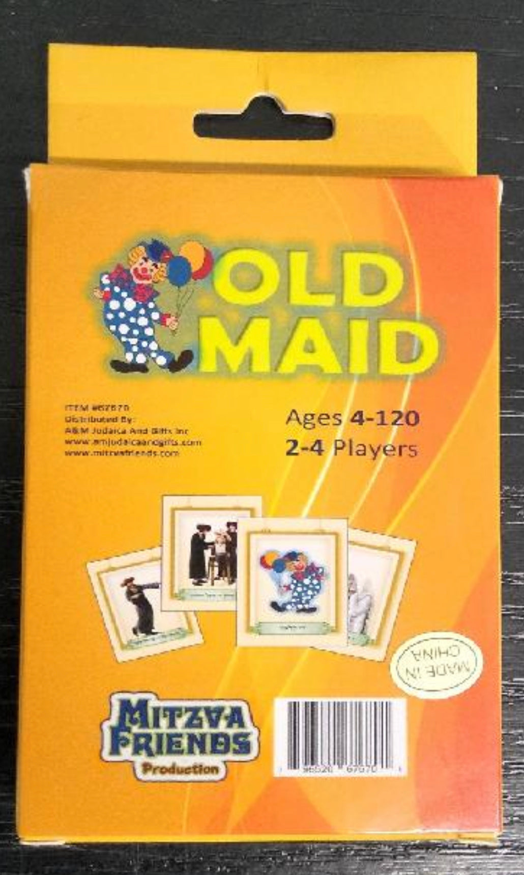 Old Maid Card Game - LEHADAR