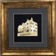 Chabad Gold Art #770 Frame #39 Size 24x25 Black Background - LEHADAR