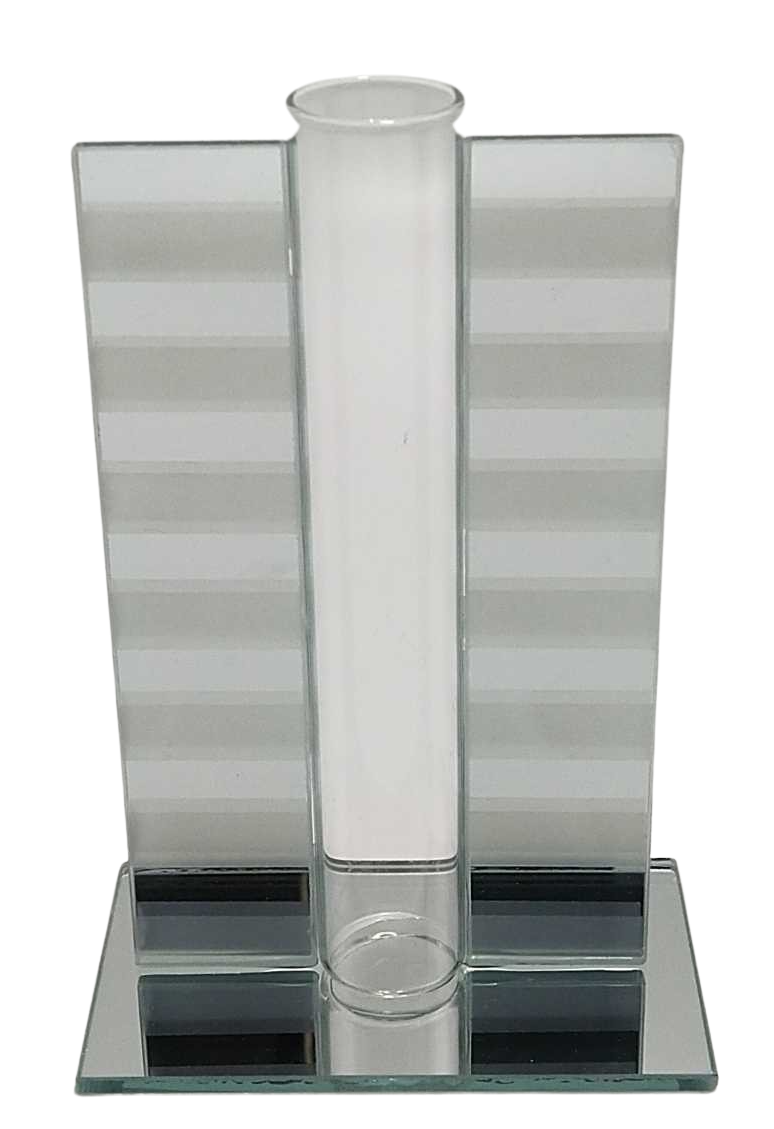 Vase Mirror Striped 6" - LEHADAR